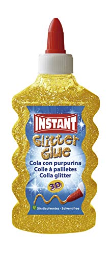 Pegamento cola Instant Glitter 180ml color surtido