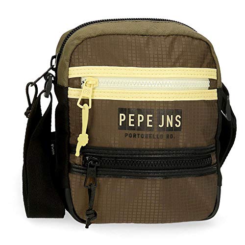 Pepe Jeans Caden Bandolera Verde 17x21x7 cms Poliéster