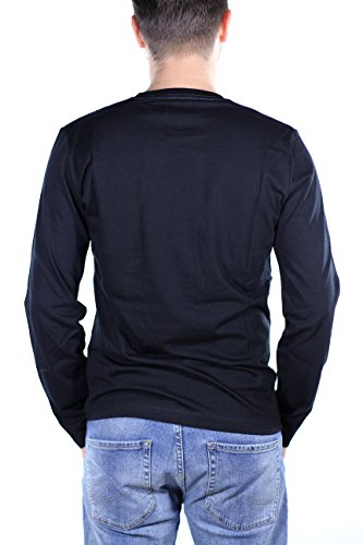 Pepe Jeans Eggo Long Camiseta de Manga Larga, Negro (Black 999), M para Hombre