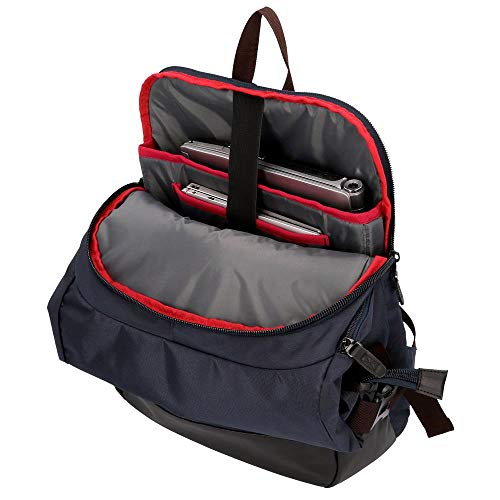 Pepe Jeans Lambert Mochila Adaptable para Portátil 15,6" Azul 33x44x15 cms Poliéster 21.78L