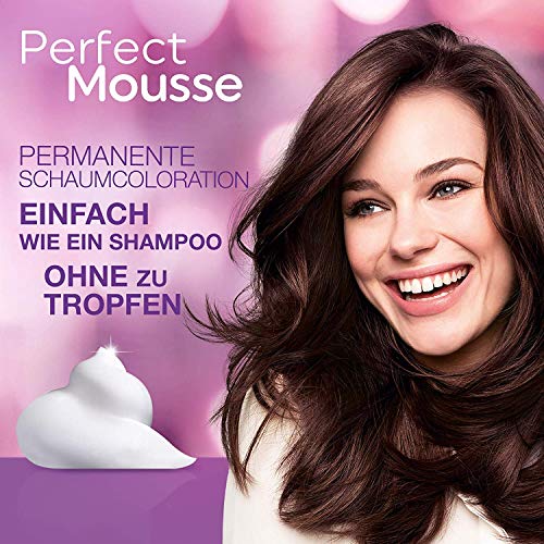 Perfect Mousse Tinte permanente 650, 3 unidades, (3 x 93 ml)