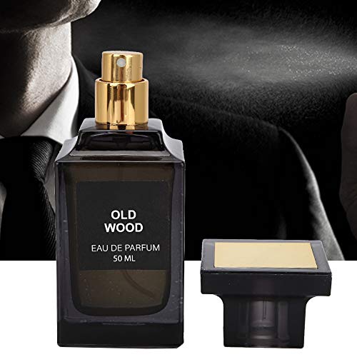 Perfume de ébano para hombres de 50 ml, fragancia natural para hombres, duradera, buena atomización, fragancia para hombres, regalo para San Valentín y Navidad