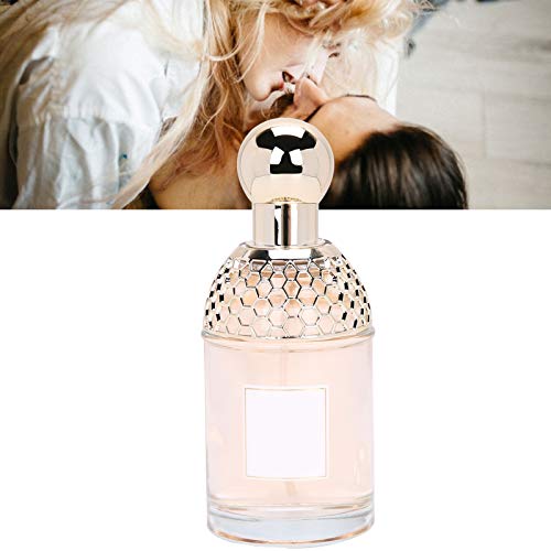 Perfume de mujer de 100 ml, spray de perfume de fragancia frutal elegante de larga duración para mujer, Eau de Parfum de mujer para citas de negocios(Rosa)