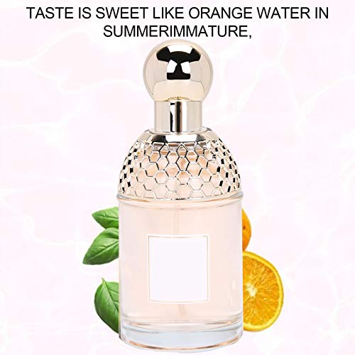 Perfume de mujer de 100 ml, spray de perfume de fragancia frutal elegante de larga duración para mujer, Eau de Parfum de mujer para citas de negocios(Rosa)