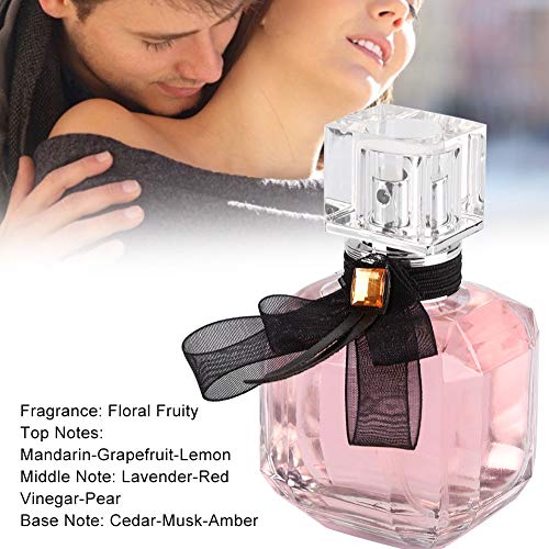 Perfume de mujer de 50 ml, fragancia natural de frutas y flores para uso diurno, de noche, regalo de perfume de dama de larga duración para el día de San Valentín y Navidad