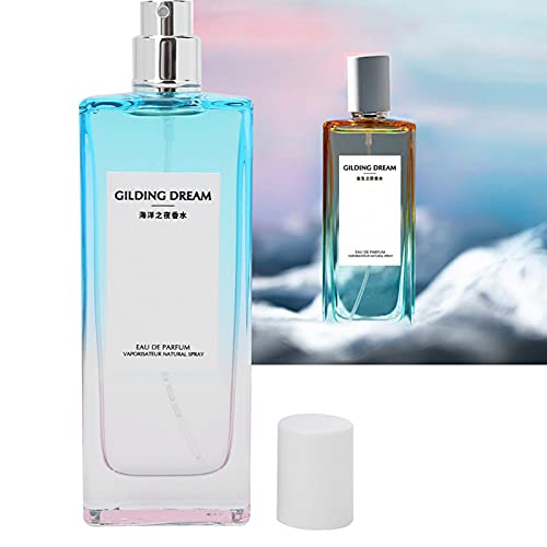 Perfume de regalo para el día de la madre, floral afrutado Golden Life Wish Caja de regalo floral amaderada (02 Ocean Night) 50 ml