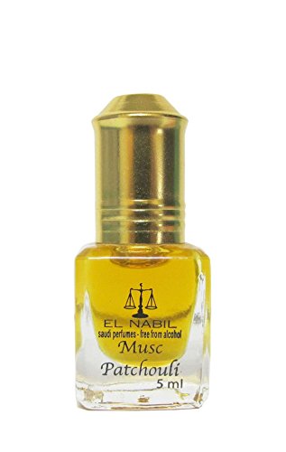 Perfume oriental / Aceite de perfume árabe El Nabil Musc Pachuli 5 ml sin alcohol