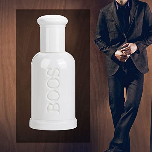 Perfume para Hombre de 50 Ml, Botella de Perfume, Perfume de Colonia, Set de Perfume de Colonia Juego de Regalo Perfume de Larga Duración Perfecto para Tu Padre,(6008-3 caballero confiado blanco)