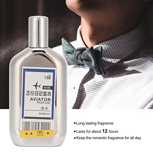 Perfume para Hombres - Eau de Parfum Parfum Spray - Spray de Perfume Encantador de Larga Duración con Fragancia Ligera para Citas Diarias Masculinas Y Trabajo, 50 Ml