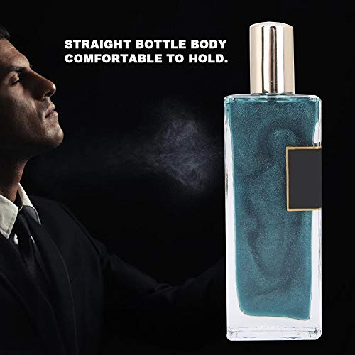 Perfumes hombre, 50ml Quicksand Fragancia de larga duración Spray Perfume Regalo para hombres Fragancia Fresco y elegante, Exquisito empaque Perfume de Colonia Regalo de cumpleaños