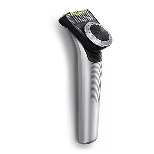 Philips Cara + Cuerpo QP6620/20 - Depiladoras para la barba (0,4 mm, 1 cm, Negro, Cal, Plata, Batería, 90 min, Ión de litio)