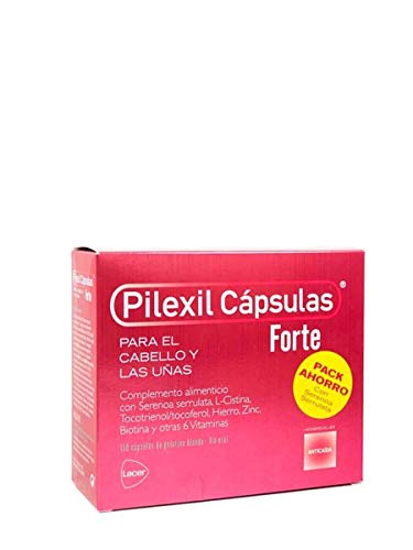 Pilexil Forte PILEXIL Forte 150 CAPSULAS, Negro, Estándar