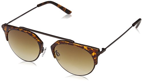 Pilgrim Sunglasses: Lotus_PI Plated Gafas de Sol, Marrón (Brown), 49 para Mujer