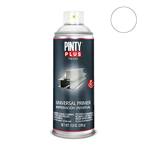 PINTYPLUS TECH 214 Spray Imprimacion 520cc Universal Blanca I101, Non Concerné, Estándar