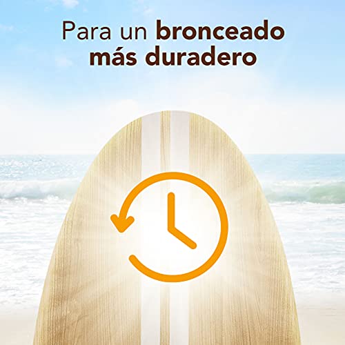 Piz Buin, Protección Solar, Loción Solar Tan & Protect Intensificadora del Bronceado SPF 30 Protección Alta, Bote 150 ml