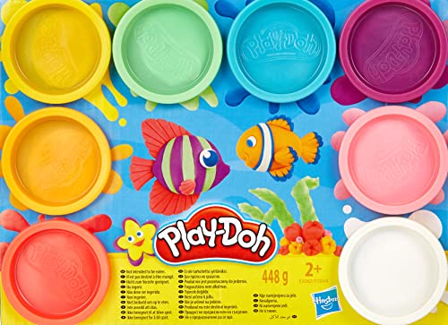 Play-Doh Pack 8 Botes Arcoiris (Hasbro E5062ES0)