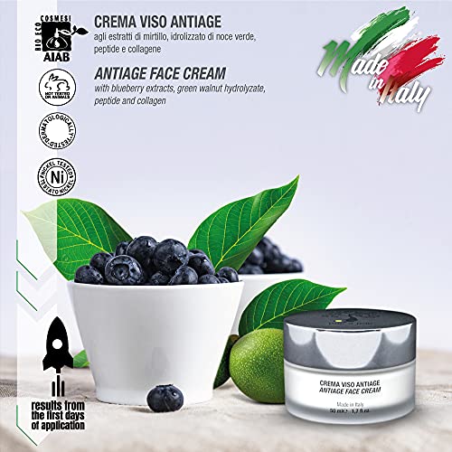 POC A POC Crema Facial Antiedad Con Ácido Hialurónico, Colágeno, Péptido efecto Bótox, Células Madre Vegetales de Guindilla Formato 50 ml