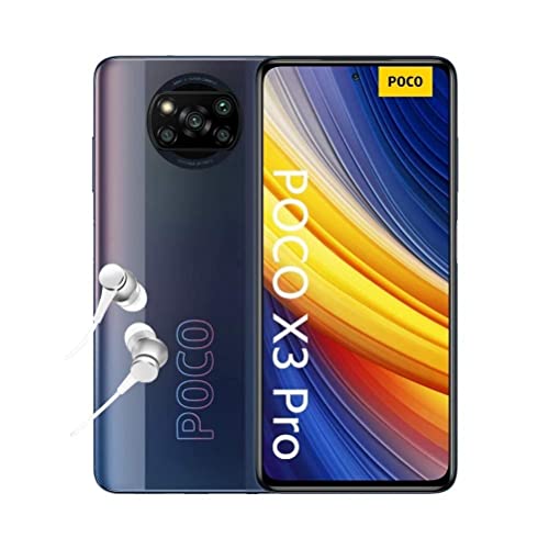 POCO X3 Pro - Smartphone 6+128 GB, 6,67” 120Hz FHD+DotDisplay, Snapdragon 860, Cámara Cuádruple de 48 MP, 5160 mAh, Negro Fantasma