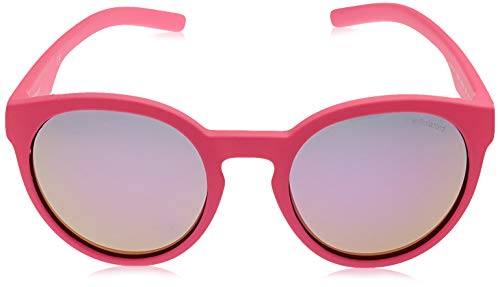 Polaroid PLD 8019/S AI CYQ Gafas de Sol, Rosa (Dark Pink/Grey Pink Grey Speckled Pz), 45 Unisex Niños