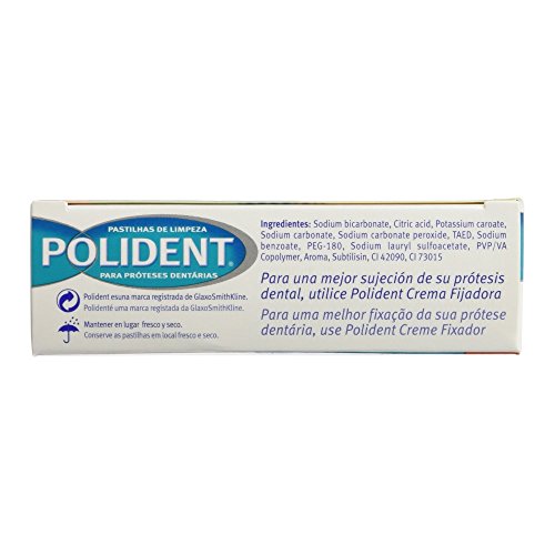 Polident Dentaduras 30 Tabletas