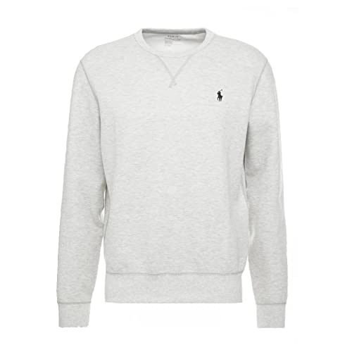 Polo Ralph Lauren Sudadera Performance para Hombre (L, Grey Heather)