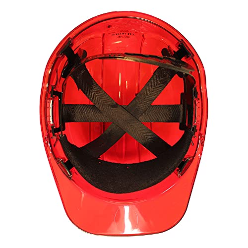 Portwest PV50 - Opinión máxima del casco, color rojo