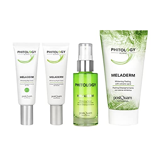 Postquam - Phitology | Pack Antimanchas Completo - Crema Antimanchas Día, Crema Despigmentante Noche, Serum Antimanchas y Peeling