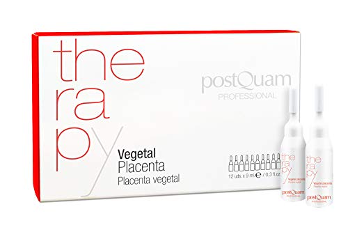 Postquam - Therapy | Pack Ampollas Anticaida Cabello Mujer/Hombre + Complejo Vitaminico con Placenta Vegetal - 24 Ampollas x 9 ml