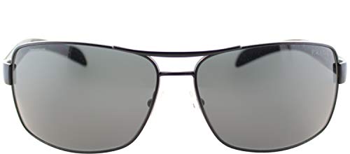 Prada Linea Rossa 0PS 54IS, Gafas de Sol para Hombre, Negro (Matte Black Rubber), 65