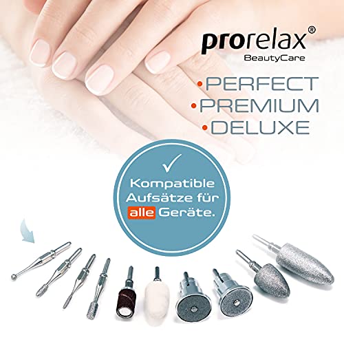 Prorelax 221208 Cono zafiro grano grueso - accesorios para equipos de pedicura