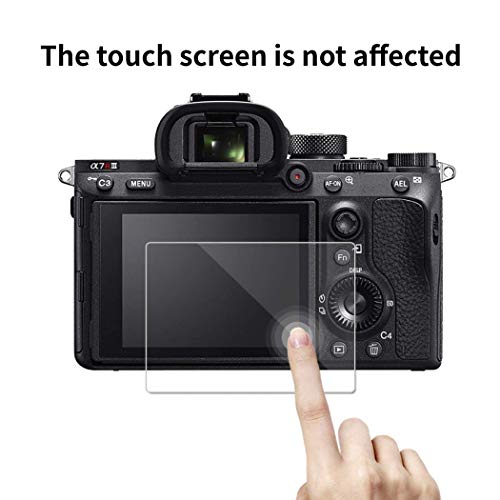 Protector de Pantalla Compatible con GoPro Hero 8 Black,[Resistente a Rayones,Alta Definición,Sin Burbujas],E-Hamii[3 Piezas]Protector de Vidrio Templado para GoPro Hero 8 Black