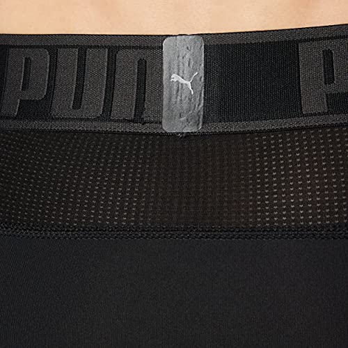 PUMA Active Long Boxer 1p Packed Calzoncillos Largos Deportivo, Hombre, Rojo (Black/Red), L