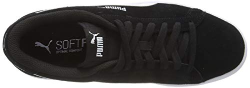 PUMA Smash v2, Zapatillas, para Unisex adulto, Negro (Puma Black-Puma White-Puma Silver), 42.5 EU