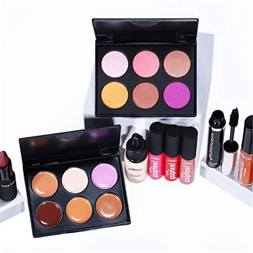 Pure Vie Kit de maquillaje multiusos Paleta de Maquillaje Set Paleta de Sombras de Ojos Juego de Maquillaje Kit de Maquillaje para Mujeres y Niñas Caja de Regalo Cosméticos #082