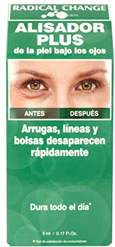 RADICAL CHANGE - ALISADOR PLUS - CREMA ANTIOJERAS, LINEAS DE EXPRESIÓN, ELIMINA LAS BOLSAS DE LOS OJOS DE FORMA RÁPIDA - EFECTIVIDAD COMPROBADA