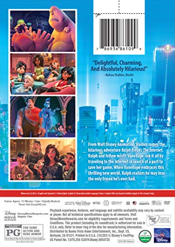 Ralph Breaks The Internet [Edizione: Stati Uniti] [Italia] [DVD]