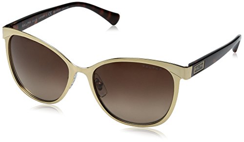 Ralph Lauren RALPH BY 0Ra4118 Gafas de Sol, Gold/Dark Tortoise, 54 para Mujer