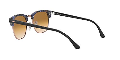 Ray-Ban 0RB3016 Gafas de Sol, Spotted Brown/Blue, 50 para Hombre