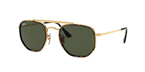 Ray-Ban 0RB3648M - Gafas de Sol Unisex, Gold, 52