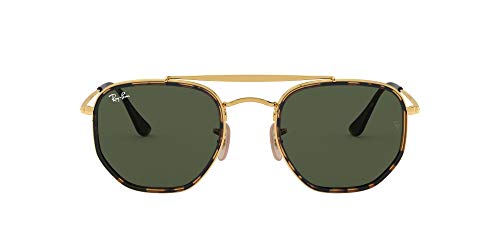 Ray-Ban 0RB3648M - Gafas de Sol Unisex, Gold, 52