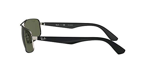 Ray-Ban Rb3527 Gafas de Sol, Matte Gunmetal, 61 para Hombre