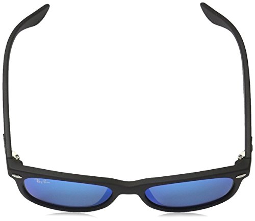 Ray-Ban Rj9052S Gafas de sol, Rectangulares Unisex niños, negro