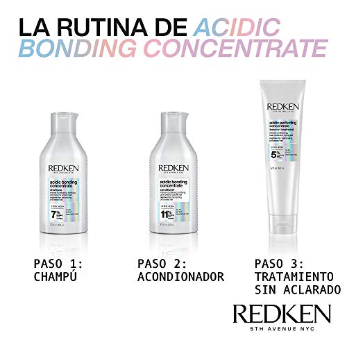 Redken | Champú Concentrado Para fortalecer Los Cabellos Coloreados, Acidic Bonding Concentrate, 300 ml