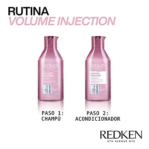 Redken | Champú Densificador para Caballo con Falta de Volumen, High Rise Volume, 300 ml