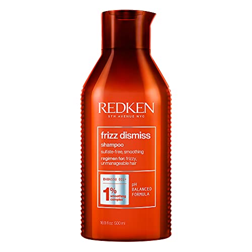 Redken Champú Frizz Dismiss para Cabello Encrespado, 500 ml