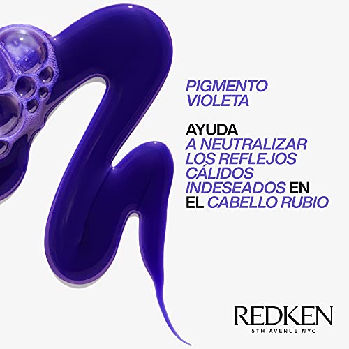 Redken | Champú para el Cuidado del Color para Cabello Rubio, Color Extend Blondage, 300 ml