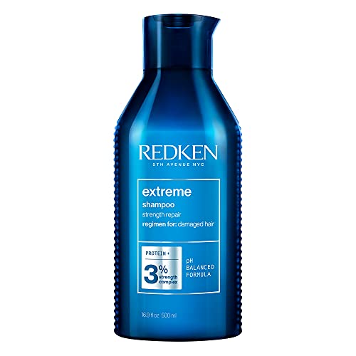 Redken | Champú Reparador con Proteínas para Cabello Dañado, Extreme, Formato 500 ml