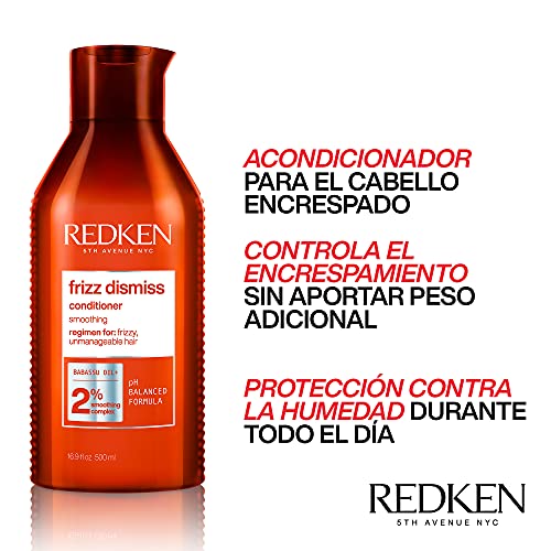 Redken Frizz Dismiss para Cabello Encrespado, 500 ml