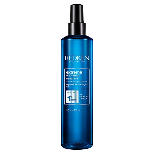 Redken | Tratamiento Sin aclarado, Reparador con Proteínas para Cabello Dañado, Extreme Anti-Snap, Formato 250 ml