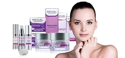 Regal Age Control - Crema de noche antiarrugas, Botolinum Effect, Hyaluron Lift